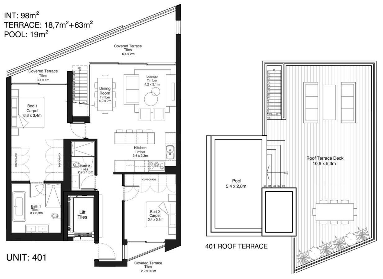 The Solis Penthouse Ciudad del Cabo Exterior foto